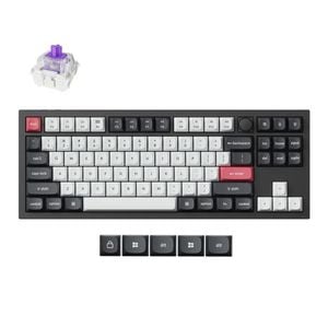 Keychron Q3 He Magnetic Custom Keyboard (black) (gateron Double-rail Nebula Switch)