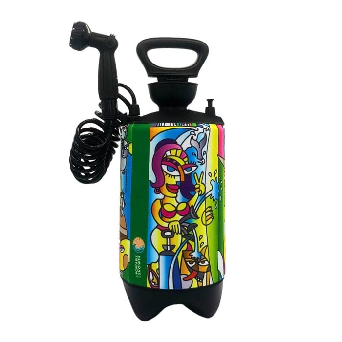 Beach Soul Portable Shower PRO Livin' the Dream 10L