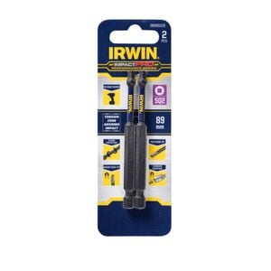 Irwin Impact Pro Performance 89mm SQ2 - 2 Pack
