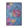 Artey | Floral II - Framed Canvas - Black Frame - 60 x 90cm