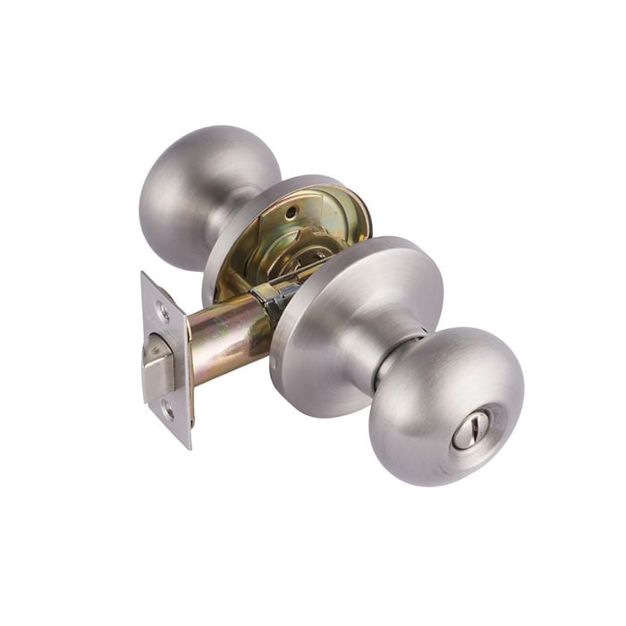 Tasman Satin Nickel Tula Privacy Knobset