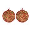 2pk Appetito Microwave Safe Tortilla Warmer Pouch Kitchen Accessory