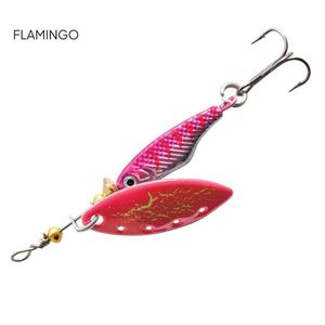 Black Magic Spinsect 10g Spinning Fishing Lure Spinner Flamingo