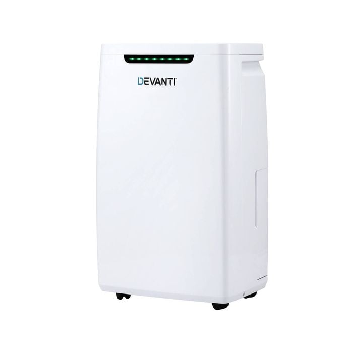 Devanti 16l Portable Dehumidifier With 5.5l Tank And Continuous Drainage