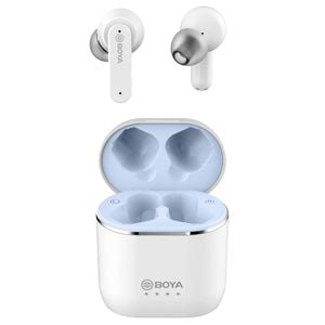 BOYA BY-AP4 True Wireless Semi-In-Ear Earbuds - White
