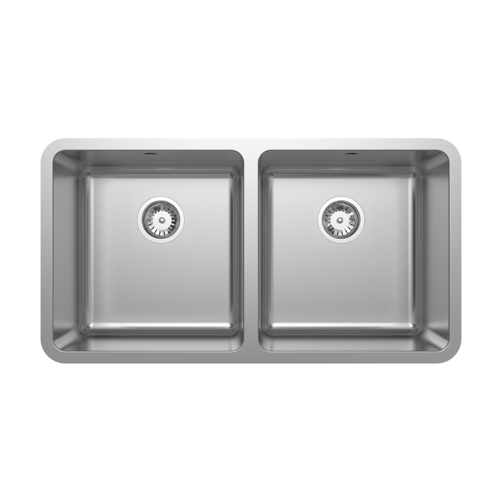 Abey 840 x 450mm Lago Stainless Sink Double Square Sink thumbnail 2