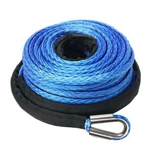 Fieryred Winch Rope 10mm X 30m Synthetic Dyneema Sk75 Tow Recovery Cable 4wd