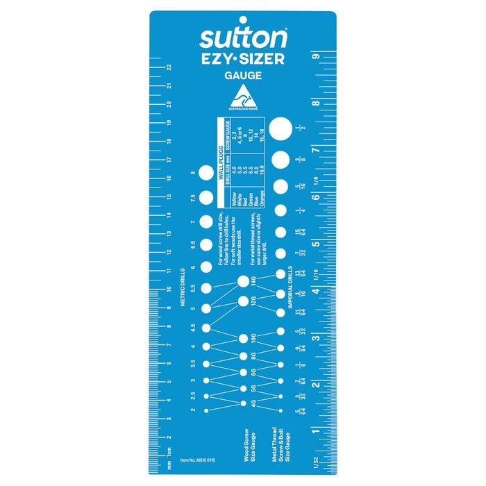 Sutton Tools Ezi Sizer Gauge