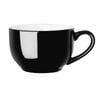 Olympia Cafe Cappuccino Cup Black 340ml 12 Pack Coffee Mug Ceramic Drinkware