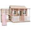Lifespan Kids Finley Cubby House With 1.8m Slide (pastel Pink)