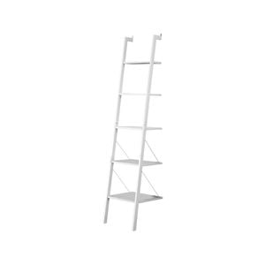 Sarantino Amelia 5-Tier Ladder Shelf - White