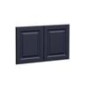 Kaboodle 800mm Berry Blue Heritage Farmhouse Sink Doors - 2 Pack