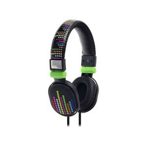 Moki Popper Kids Over-ear Headphones - Levels Black [9345364004372]