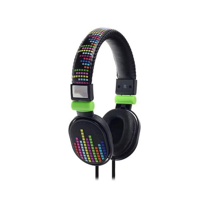 Moki Popper Kids Over-ear Headphones - Levels Black [9345364004372]
