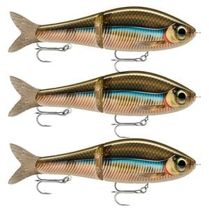 3x Rapala Super Shadow Rap Glide 11cm Jointed Swimbait Lure -Smelt On The Beach