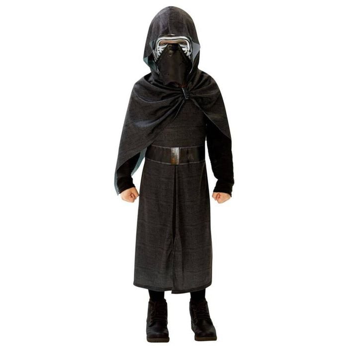 Kylo Ren Deluxe Child Halloween Halloween Costume with Mask, Robe and Cape, Medium