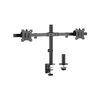 Brateck Pole Mount Dual-screen Monitor Mount (17"-32") - Black