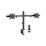 Brateck Pole Mount Dual-Screen Monitor Mount (17"-32") - Black