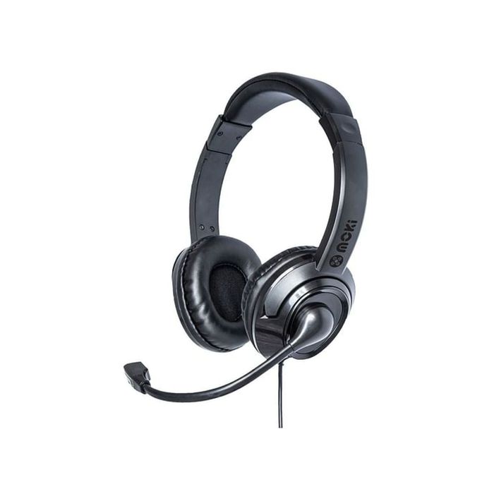Moki Usb Headphones With Boom Microphone [acc Hpusbm]