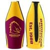 NRL Tallie Stubby Cooler - Brisbane Broncos - Tally - Drink Cooler - Zipper