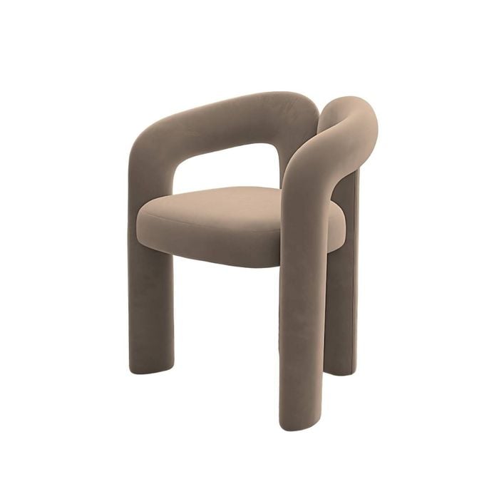 Miuz Padded Lounge Chair Living Room Accent Chairs Replica Dudet Armchair