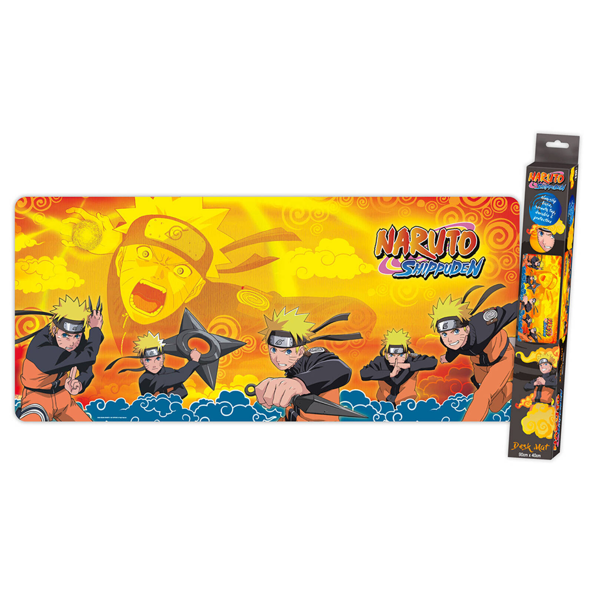 Naruto Shippuden Scream XXL Gaming Gamer Mat Computer Mouse Pad 90x40cm ...