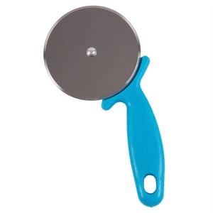 Stainless Steel Pizza Cutter - 9.5cm - Blue