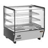Apuro Square Countertop Heated Display Merchandiser 120Ltr - HW923-A