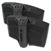 D&D Technologies TruClose MultiAdjust Hinges for Wood Black