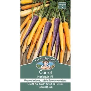 Mr Fothergill's Carrot Harlequin Seeds