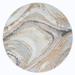 Avani Marble Rug Sand - 160 X 160 Cm
