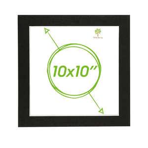 Picture Photo Mount - To Fit Frame Size 10 X 10" For Image Size 8 X 8"