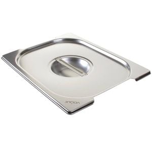 Vogue Gastronorm Lid Stainless Steel 1/2 Size Commercial Kitchen Cookware