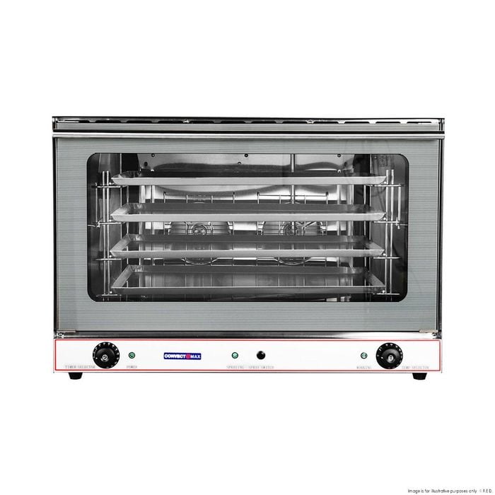 Convectmax Heavy Duty Stainless Steel Convection Oven W/ Press Button Steam  - Bench Top Convection Ovens (yxd-8ae)