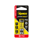 Kango Hypertorque 50mm PH2 Impact Driver Bit - 2 Pack
