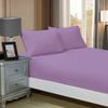 Fabric Fantastic 1000tc Ultra Soft King Size Bed Lilac Fitted Sheet & 2 Pillowcases Set