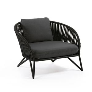 Branzie black armchair