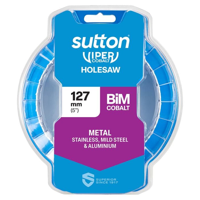 Sutton Tools 127mm Viper Cobalt Bi-Metal Holesaw
