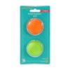 2pc Paws And Claws Solid Rubber Ball Pet Dog chase/Fetch Toy Set Assorted