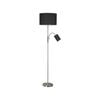 Lexi Lighting Cylinya Mother and Child Floor Lamp 170cm Black