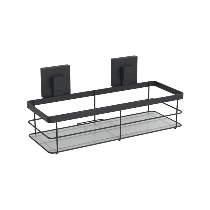 Fusion-Loc 26kg Large Matte Black Style Plus Shower Caddy