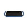 Chasseur Sky Blue 42 X 24cm Cast Iron Rectangular Grill Tray