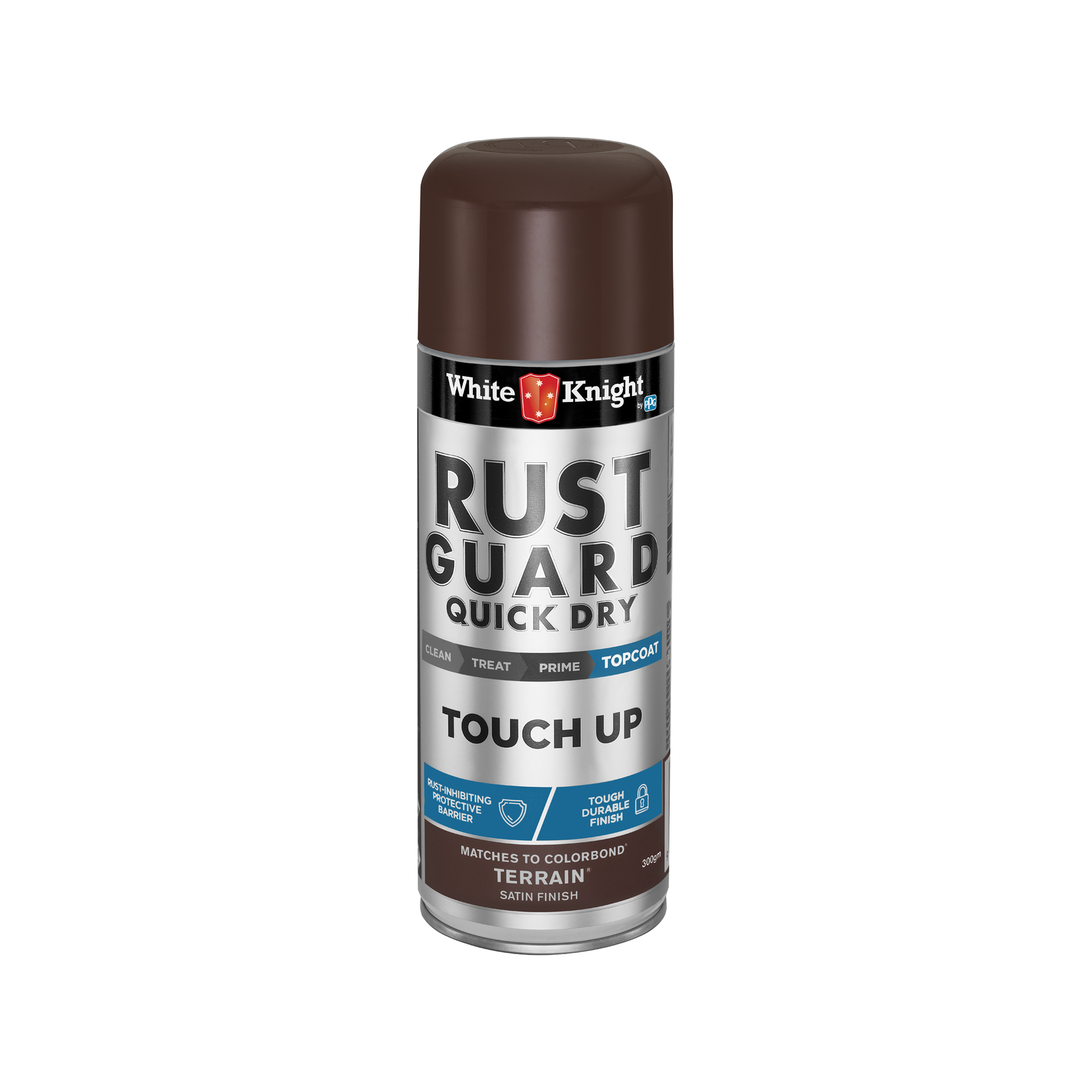 White Knight 300g Terrain Satin Touch Up Spray Paint Bunnings Australia