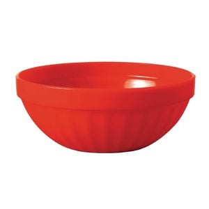 Olympia Bowls Kristallon Polypropylene Red 102mm 12 Pack Tableware Catering