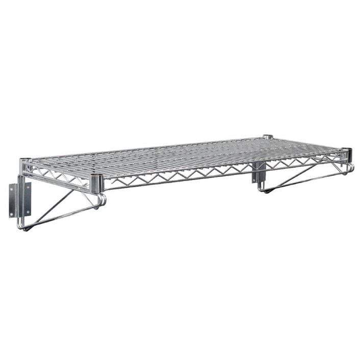 Vogue Steel Wire Wall Shelf 610mm Commercial Kitchen Storage