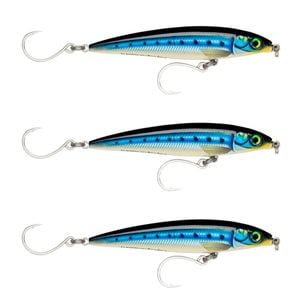 3x Rapala 12cm Saltwater X Rap Long Cast Shallow Minnow Fish Lure -Blue Sardine