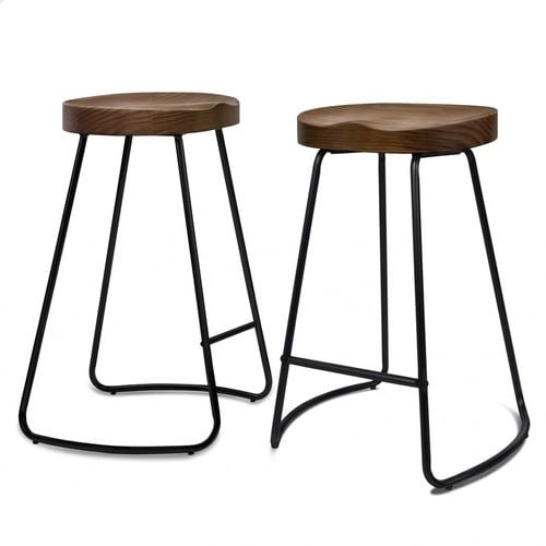 ALFORDSON Bar Stools X2 Bunnings Australia