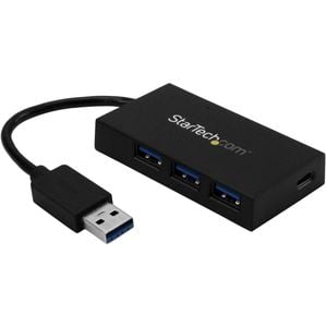 Startech.com 4 Port Usb 3.0 Hub - Usb Type-a To 1x Usb-c & 3x Usb-a Superspeed 5gbps - Usb Bus Powered