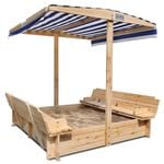 Lifespan Kids Skipper Sandpit with Canopy