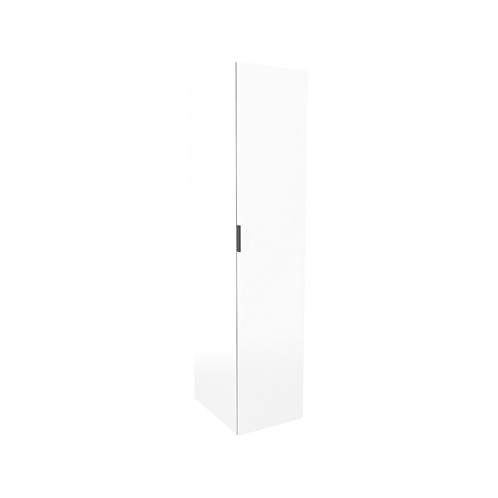 Lugna 2048 x 450 x 580mm White 3 Shelf 3 Drawer Right Hand Door Cabinet